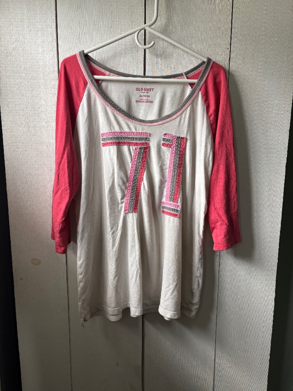 Woman’s 2xl old navy quarter sleeve top